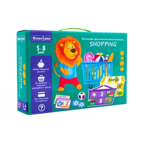 Настольная игра "Играем в магазин"(укр) Vlady Toys (VT2312-06 )