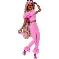 Кукла Mattel Barbiecore Барби модница в костюме с перьями Barbie HYV28