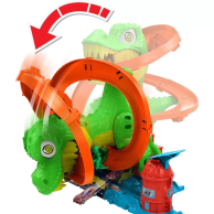 Игровой набор Mattel Трек Атака огненного Ти-Рекса Hot Wheels JBM73
