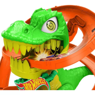 Игровой набор Mattel Трек Атака огненного Ти-Рекса Hot Wheels JBM73
