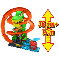 Игровой набор Mattel Трек Атака огненного Ти-Рекса Hot Wheels JBM73