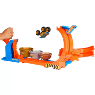 Игровой набор Mattel Трек Петли и трюки Соревнования за кубок Monster Trucks Hot Wheels JBX64
