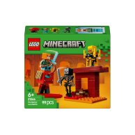 Конструктор Lego Minecraft Битва с лавой в Незере, 99 деталей 21266