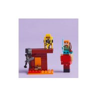 Конструктор Lego Minecraft Битва с лавой в Незере, 99 деталей 21266