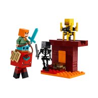 Конструктор Lego Minecraft Битва с лавой в Незере, 99 деталей 21266