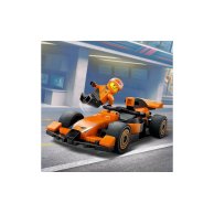 Конструктор Lego City Пилот F1 с автомобилем для гонки команды McLaren, 86 деталей 60442