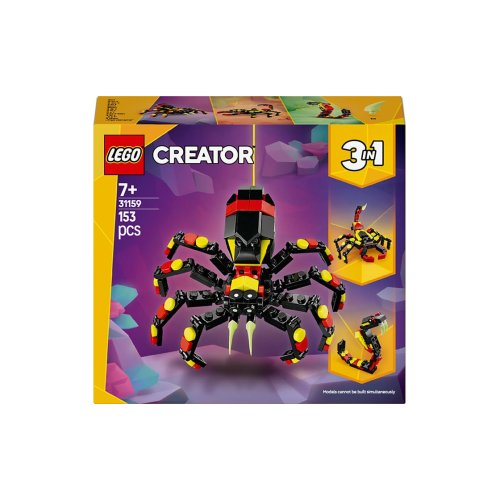 Конструктор Lego Creator Дикие животные: Удивительный паук, 153 детали 31159
