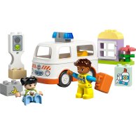 Конструктор Lego Duplo Скорая помощь и водитель, 19 деталей 10447