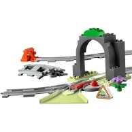 Конструктор Lego Duplo Дополнительный набор. Железнодорожный тоннель и пути, 20 деталей 10425
