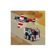 Конструктор Lego Creator 3в1 Бортовой грузовик с вертолетом, 270 деталей 31146