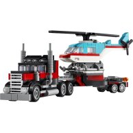 Конструктор Lego Creator 3в1 Бортовой грузовик с вертолетом, 270 деталей 31146