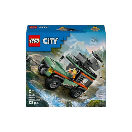 Конструктор Lego City Внедорожный горный грузовик 4x4, 221 деталь 60447