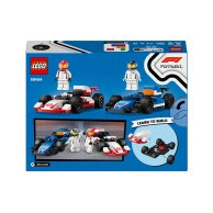 Конструктор Lego City Автомобили для гонки F1 команд Williams Racing и Haas, 92 детали 60464