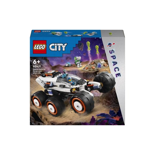 Конструктор Lego City Космический исследовательский вездеход и инопланетная жизнь, 311 деталей 60431