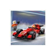 Конструктор Lego City Пит-стоп и пит-экипаж F1 с болидом Ferrari, 322 детали 60443