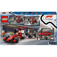 Конструктор Lego City Пит-стоп и пит-экипаж F1 с болидом Ferrari, 322 детали 60443