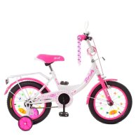 Велосипед детский PROF1 12’’ малиновый XD1214 Princess