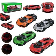 Машина металлическая Автопром Mercedes 1:24 с эффектами, функциональная, в ассортименте AP7705