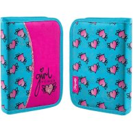Пенал жесткий 1Вересня HP-02 Heart 532912