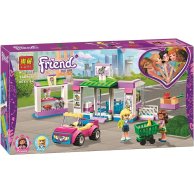Конструктор LARI Friends Супермаркет Хартлейк Сити 146дет (11375)