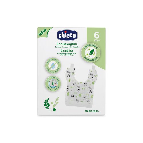 Слюнявчики одноразовые Chicco Eco Bibs, 36 шт. (10399.00)