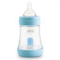 Бутылка пласт. Chicco "PERFECT 5" 150мл.соска силик от 0 месяцев медленный поток (мальч) 20211.20.40