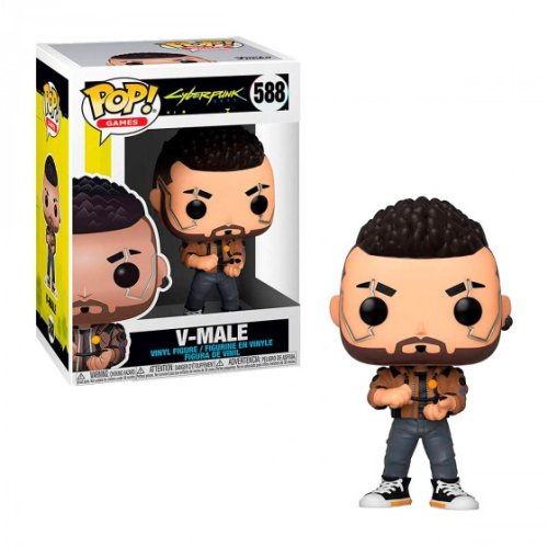 Игровая фигурка FUNKO POP! серии "Cyberpunk 2077" - ВИ-МУЖЧИНА (47159)
