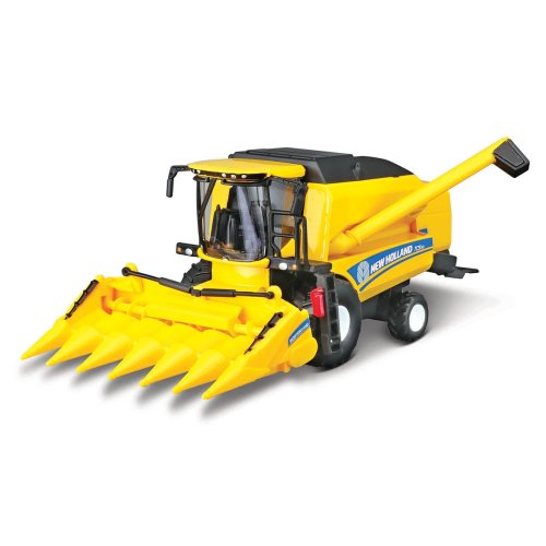 Автомодель Bburago Зерноуборочный комбайн New Holland TC5.90 18-31722