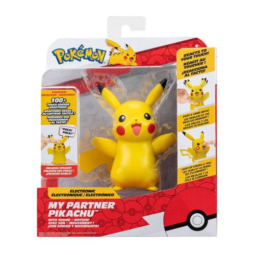 Интерактивная игрушка Pokemon Мой друг Пикачу, 11 см PKW3901