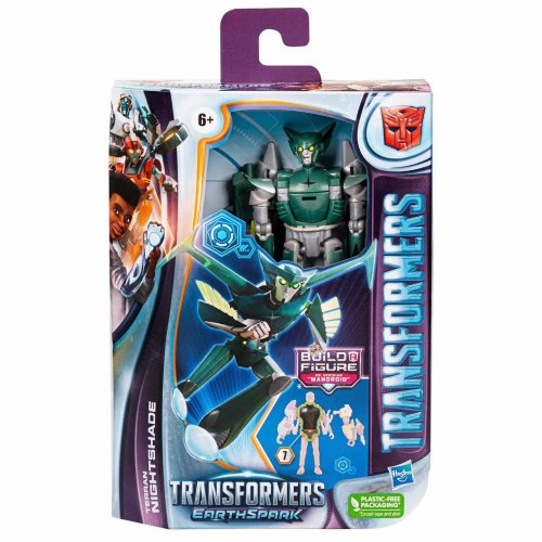 Трансформер Hasbro Терран Найтшейд Transformers Earthspark Deluxe Terran Nightshade F6231 (F6738)
