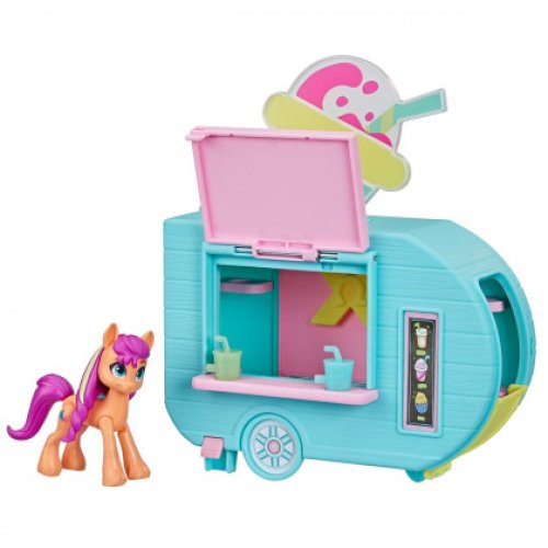 Игровой набор Hasbro Моя маленькая Пони My Little Pony Смузи Трак Санни Старскаут F6339