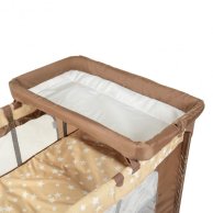 Манеж ME 1054 SAFE PLUS Stars Beige