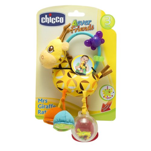 Игрушка-погремушка Chicco Миссис Жирафа 07157.00