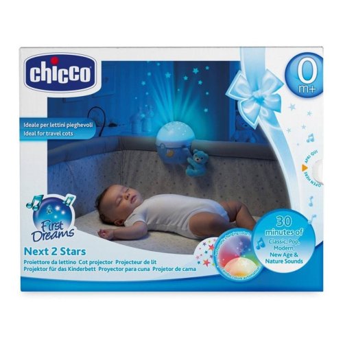 Игрушка-проектор Chicco "Next 2 Stars" голубая 07647.20