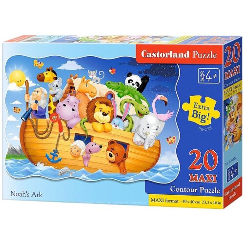 Пазлы Castorland 20maxi эл. Ноев ковчег