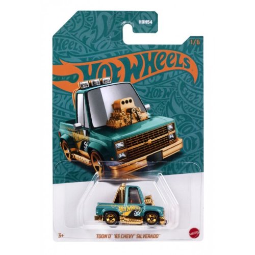 Тематическая машинка Mattel Жемчужные и хромированные Hot Wheels, в ассорт. HDH54