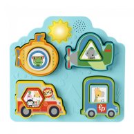 Музыкальный пазл Fisher-Price 2-в-1 Веселые приключения HRP31