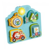 Музыкальный пазл Fisher-Price 2-в-1 Веселые приключения HRP31