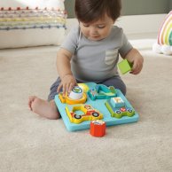 Музыкальный пазл Fisher-Price 2-в-1 Веселые приключения HRP31