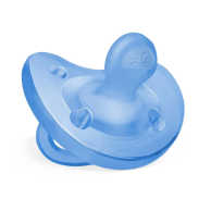 Пустышка Chicco силиконовая Physioforma Soft от 6 до 16 месяцев голубая 73091.95