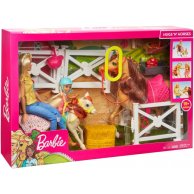 Набор Barbie "Верховая езда и объятия"
