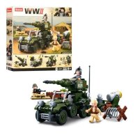 Конструктор SLUBAN M38-B0679  военная техника 332 дет