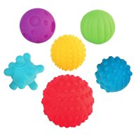 Игровой набор Kiddi Smart Сенсорные мячики, 6 шт 4434-KS