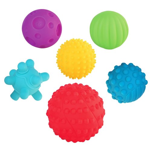 Игровой набор Kiddi Smart Сенсорные мячики, 6 шт 4434-KS