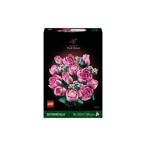 Конструктор Lego Botanicals Букет розовых роз, 789 деталей 10374