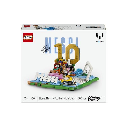 Конструктор Lego Editions Football Лионель Месси — лучшие моменты футбольных матчей, 500 дет 43011