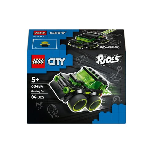 Конструктор Lego City Автомобили — Игровой автомобиль для гонки, 64 детали 60484