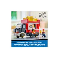 Конструктор Lego City Грузовик с картофелем фри, 216 деталей 60488