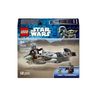 Конструктор Lego Star Wars Скоростной мотоцикл Мандалорца и Грогу, 58 деталей 75436