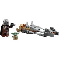 Конструктор Lego Star Wars Скоростной мотоцикл Мандалорца и Грогу, 58 деталей 75436